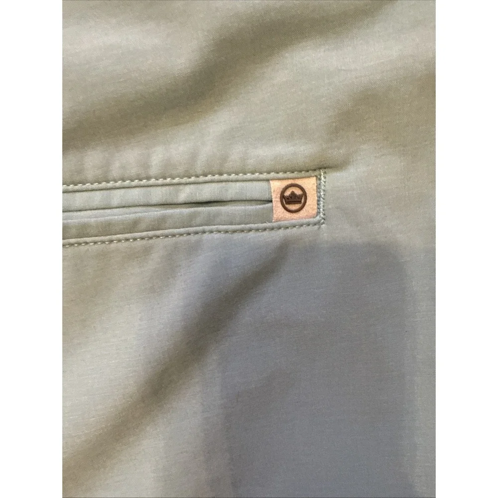 Peter Millar Shackleford Hybrid Golf Shorts Men’s 36 Light Blue Performance